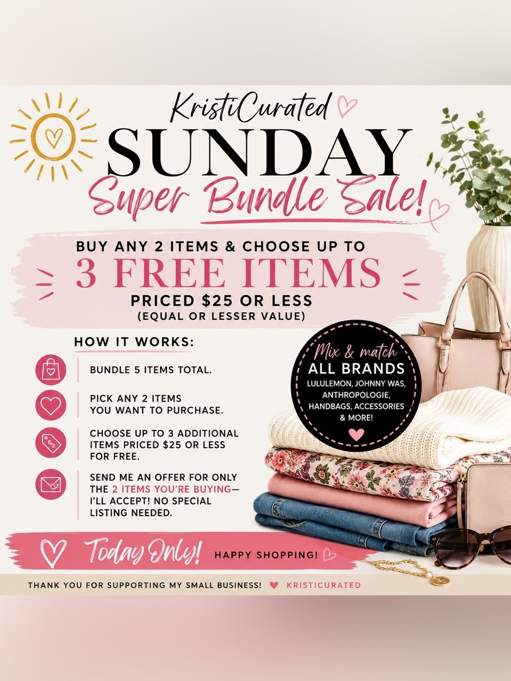 Sunday Super Bundle Sale - Read the description!